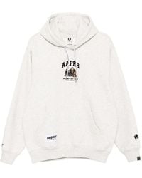 Aape By A Bathing Ape - ロゴアップリケ パーカー - Lyst