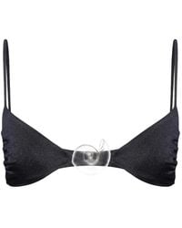 Salt & Wave - Aphrodite Shell-Detail Bikini Top - Lyst