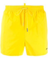 DSquared² Swim Shorts - Yellow