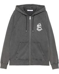 Etudes Studio - Logo-Print Zip-Up Hoodie - Lyst