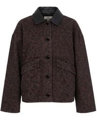 Rag & Bone - Chaqueta con estampado de leopardo - Lyst