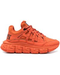 Orange Versace Shoes for Women | Lyst