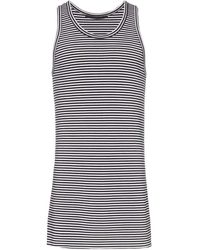Haider Ackermann Fortuna Striped Tank Top - Black