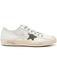 Golden Goose - V-star Leather Sneakers - Lyst