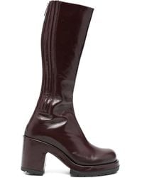 SAPIO - 90Mm Patent-Finish Boots - Lyst