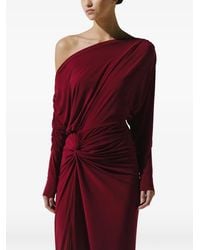 Baobab - Robe Longue Onda À Détail Noué - Lyst