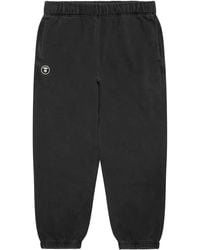 Aape By A Bathing Ape - Logo-Patch Cuffed Track Pants - Lyst