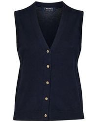 Max Mara - Pull À Boutons Bijoux Et Col V - Lyst