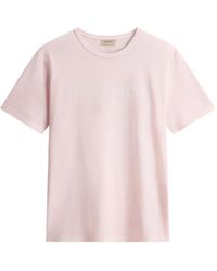 Woolrich - Printed Logo T-Shirt - Lyst