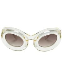 Henrik Vibskov - Tyler Oval-Frame Sunglasses - Lyst