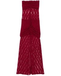 ROTATE BIRGER CHRISTENSEN - Maxi-Jurk Met Kant - Lyst