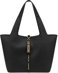 Love Moschino - Sac À Main À Logo Strassé - Lyst