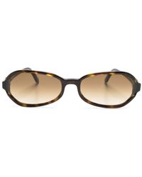 Our Legacy - Drain Oval-frame Sunglasses - Lyst