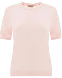 Paul & Shark - Short-Sleeve Cotton Sweater - Lyst