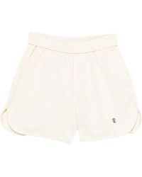 ELEH - Logo-Embroidered Shorts - Lyst