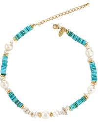 Kenneth Jay Lane - Single-Row Multi-Stone Necklace - Lyst