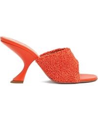 AMINA MUADDI - Sandales Taylor 90 Mm À Talon Biseauté - Lyst