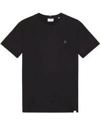 Les Deux - T-Shirt Norregaard À Logo Brodé - Lyst