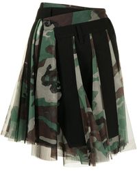 long camouflage skirt for sale