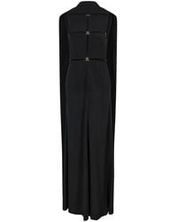 Rabanne - Cut-Out Long Cape Dress - Lyst