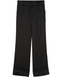 N°21 - Satin Tailored Trousers - Lyst