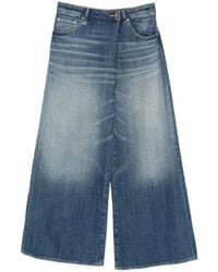 R13 - Cotton Wide-Leg Jeans - Lyst