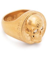 Philipp Plein - 3d Skull Ring - Lyst