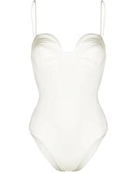 Noire Swimwear - Round-Neck Swimsuit - Lyst