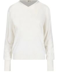 Ma'ry'ya - V-Neck Sweater - Lyst