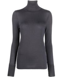 Lemaire - Fine-knit Roll-neck Jumper - Lyst