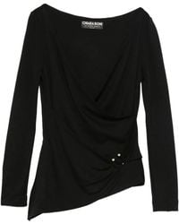 La Petite Robe Di Chiara Boni - Oberteil mit asymmetrischem Saum - Lyst