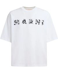 Marni - Logo T -Shirt - Lyst