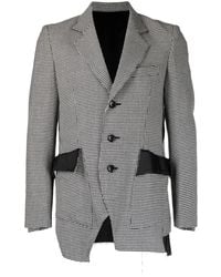Sulvam - Blazer Con Motivo Pied-De-Poule - Lyst