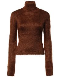 Dondup - Brushed-Effect Roll-Neck Sweater - Lyst