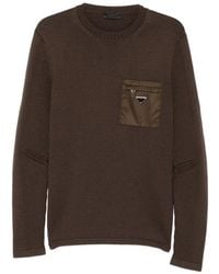 Prada - Wool Sweater - Lyst