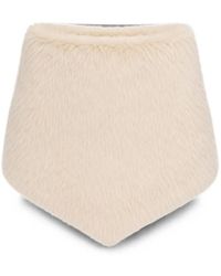Simone Rocha - Faux-Fur Clip Scarf - Lyst