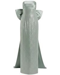 Mac Duggal - Robe-Bustier À Détail De Nœud - Lyst