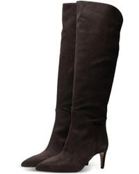 Poche Paris - Pointed-Toe Knee-High Boots - Lyst