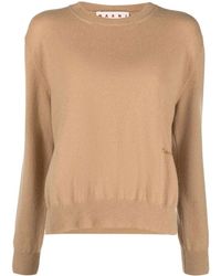 Marni - Jersey Con Logo Bordado - Lyst