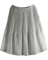 Amomento - Pleated Sheer Skirt - Lyst