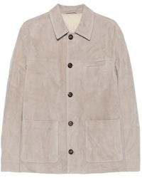 Eleventy - Button-Fastening Patch-Pocket Jacket - Lyst