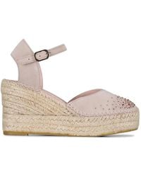 Ron White - Embellished Heeled Espadrilles - Lyst