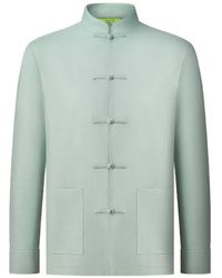 Shanghai Tang - Chemise Tang À Fermeture Grenouille - Lyst