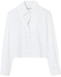 Claudie Pierlot - Cotton Poplin Shirt - Lyst