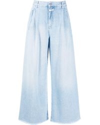 Closed Denim Abigail Wide Leg Jeans in Light_blue (Blue) | Lyst UK
