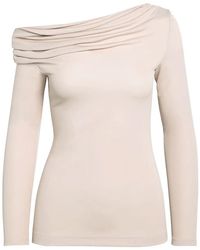 Givenchy - Asymmetric Draped Top - Lyst