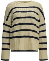 Ines De La Fressange Paris - Maelia Striped Merino-Wool Sweater - Lyst