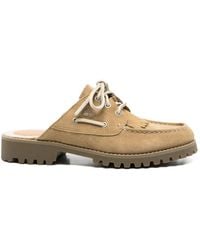 Timberland - Mules Lacées À Franges - Lyst