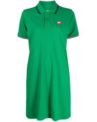 Chocoolate - Logo-embroidered Polo Dress - Lyst