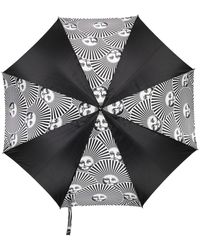 Fornasetti - Soli A Ventaglio Printed Umbrella - Lyst